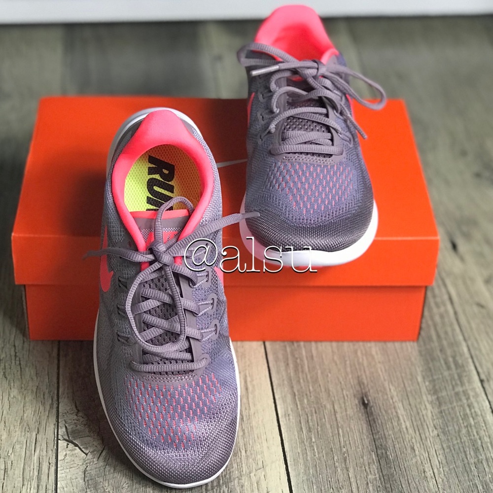 🌿Sale🌿 NWT Nike Free Rn 2017 Provence Purple Women's Size 6.5 880840 501 - Picture 6 of 7